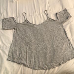 Aerie cold shoulder shirt